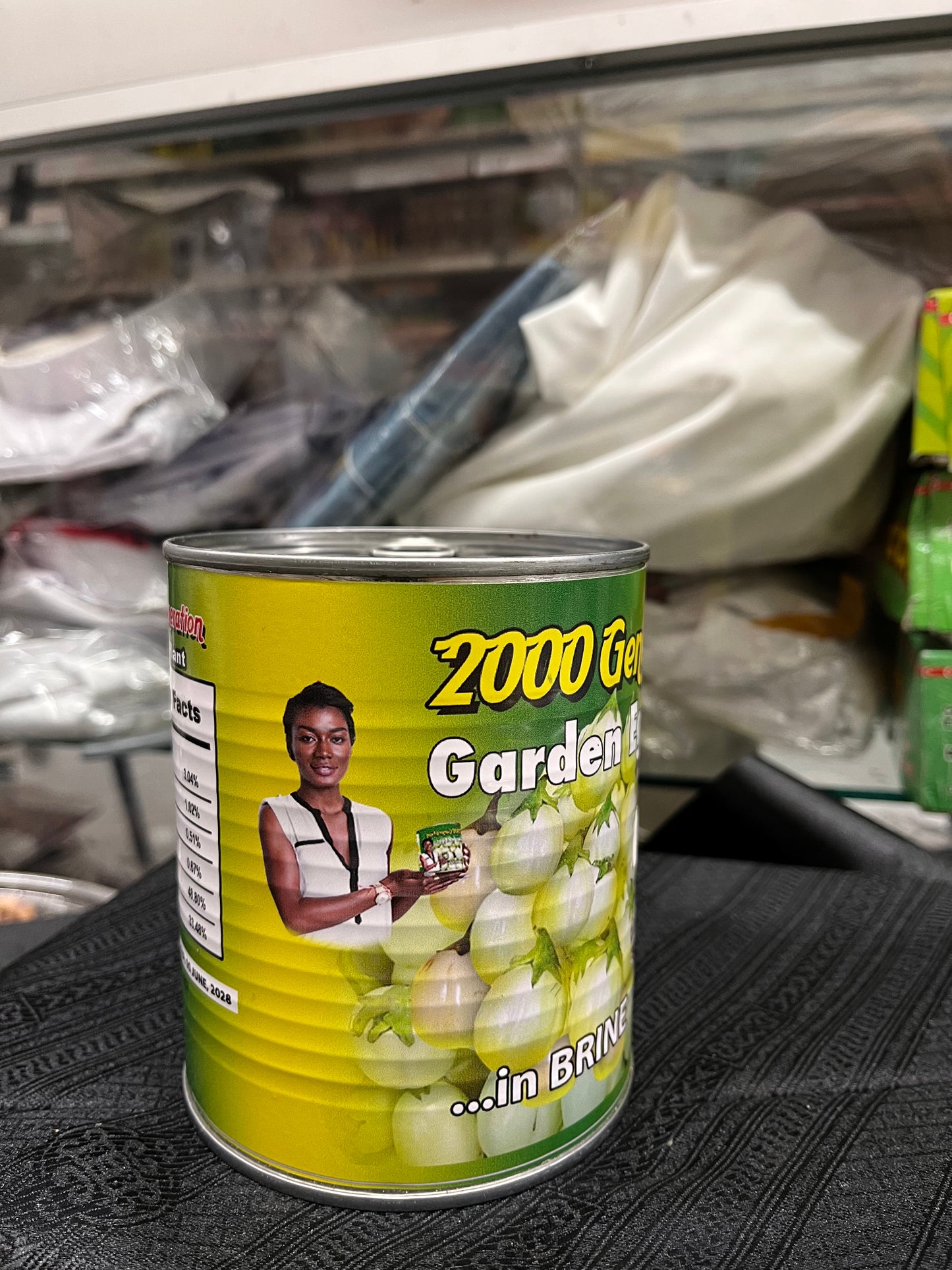 Cooked Garden Eggs 800g